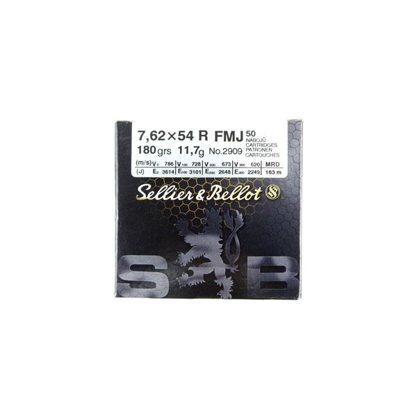 SELLIER & BELLOT 7.62X54R AMMO LOT