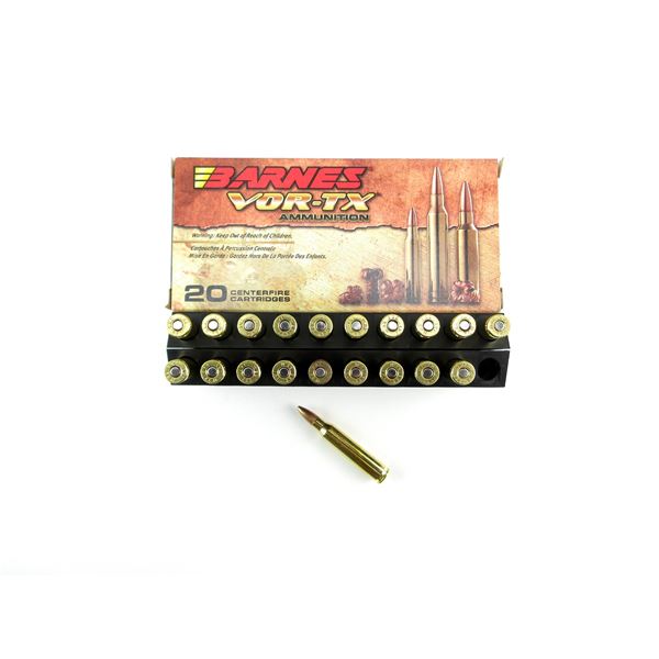 BARNES VOR-TX .223 REM AMMO LOT