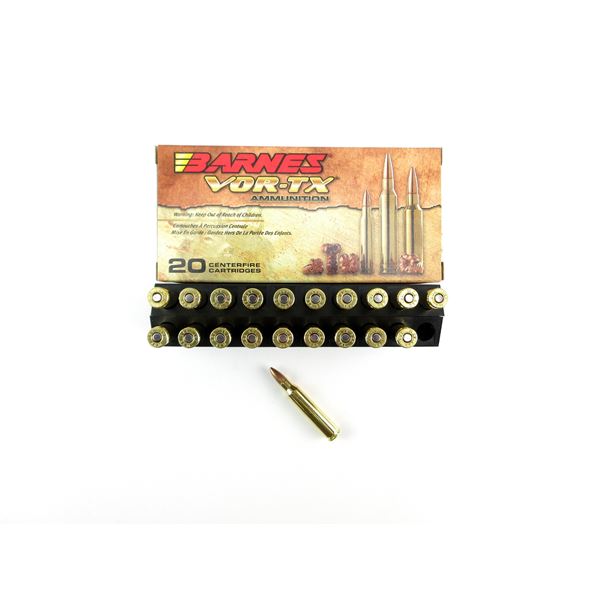 BARNES VOR-TX .223 REM AMMO LOT