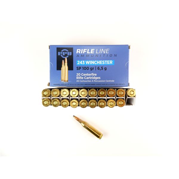 PPU .243 WIN AMMO LOT