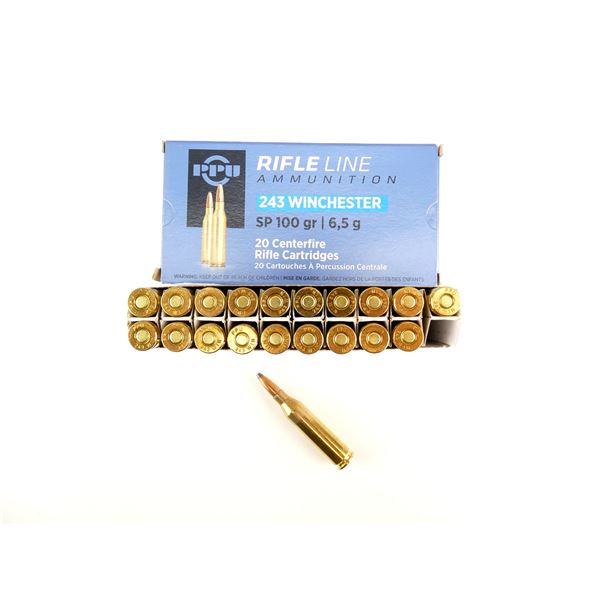 PPU .243 WIN AMMO LOT