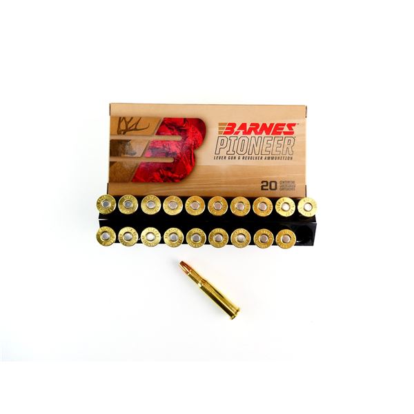 BARNES PIONEER .30-30 WIN AMMO LOT