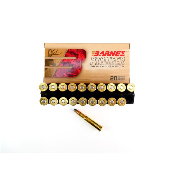 BARNES PIONEER .30-30 WIN AMMO LOT