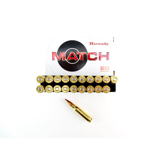 HORNADY MATCH .308 WIN AMMO LOT