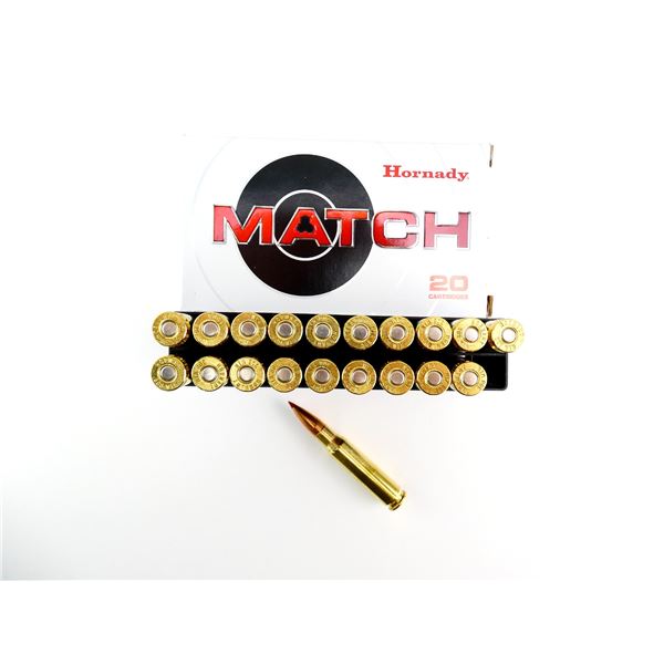 HORNADY MATCH .308 WIN AMMO LOT