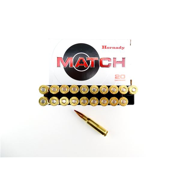 HORNADY MATCH .308 WIN AMMO LOT