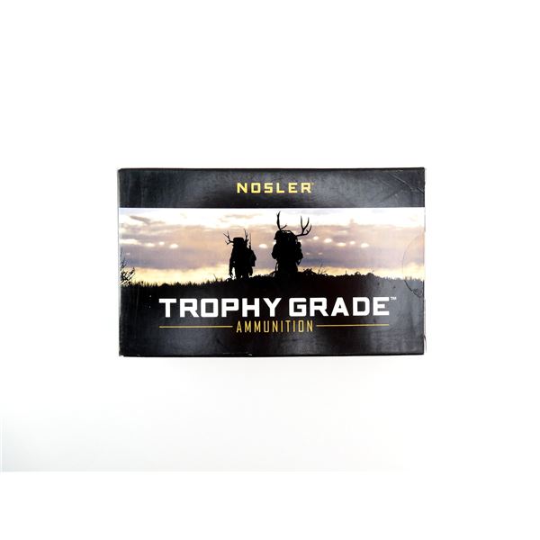 NOSLER TROPHY GRADE 7MM STW AMMO LOT