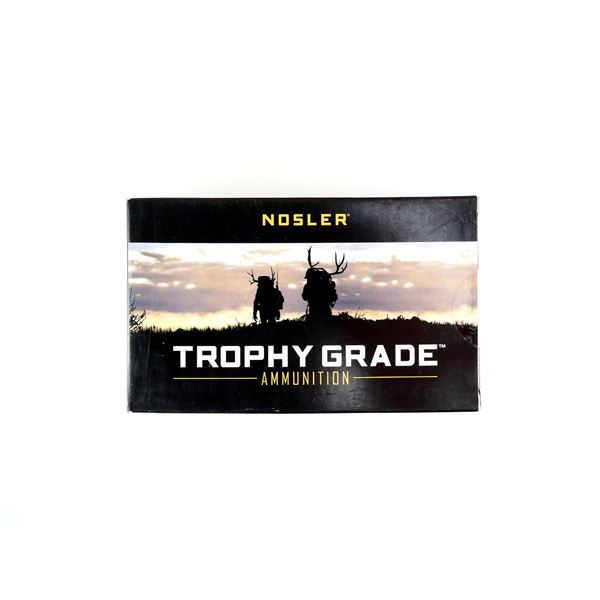 NOSLER TROPHY GRADE 7MM STW AMMO LOT