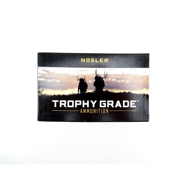 NOSLER TROPHY GRADE 7MM STW AMMO LOT