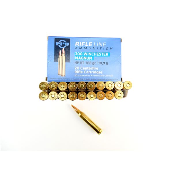 PPU .300 WIN MAG AMMO LOT