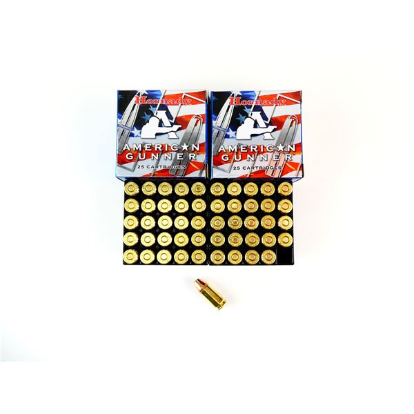 HORNADY AMERICAN GUNNER 9MM LUGER AMMO LOT