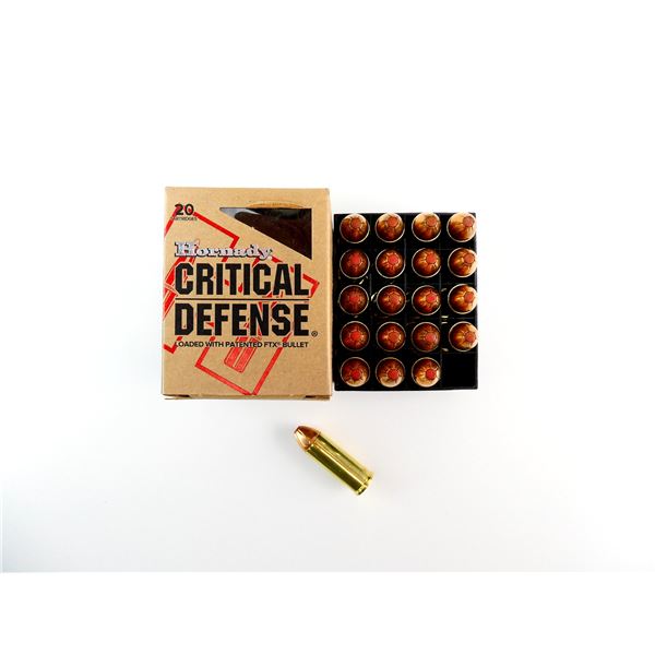 HORNADY CRITICAL DEFENSE .45 COLT AMMO LOT