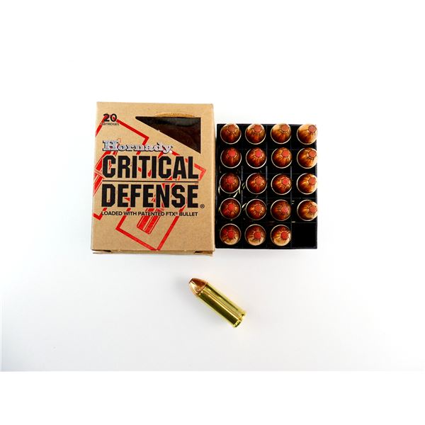 HORNADY CRITICAL DEFENSE .45 COLT AMMO LOT