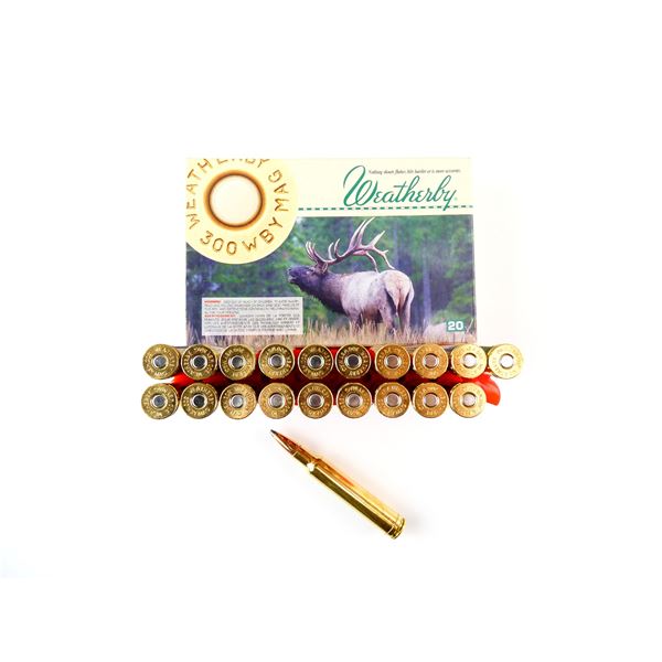 WEATHERBY .300 WBY MAG AMMO LOT