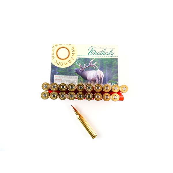 WEATHERBY .300 WBY MAG AMMO LOT