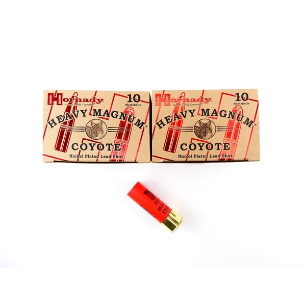 HORNADY 12 GAUGE 3" HEAVY MAGNUM SHOT SHELL AMMO LOT