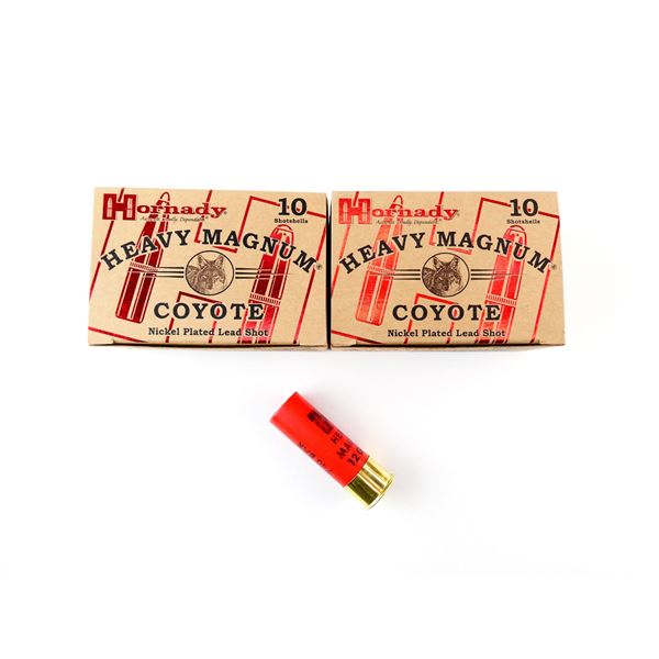 HORNADY 12 GAUGE 3" HEAVY MAGNUM SHOT SHELL AMMO LOT