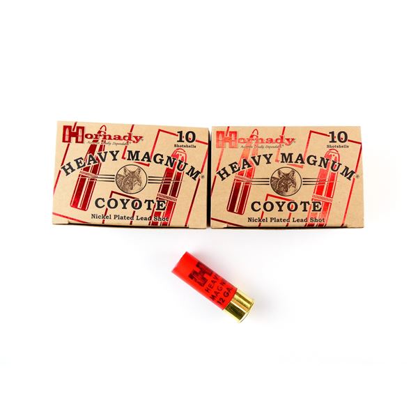HORNADY 12 GAUGE 3" HEAVY MAGNUM SHOT SHELL AMMO LOT