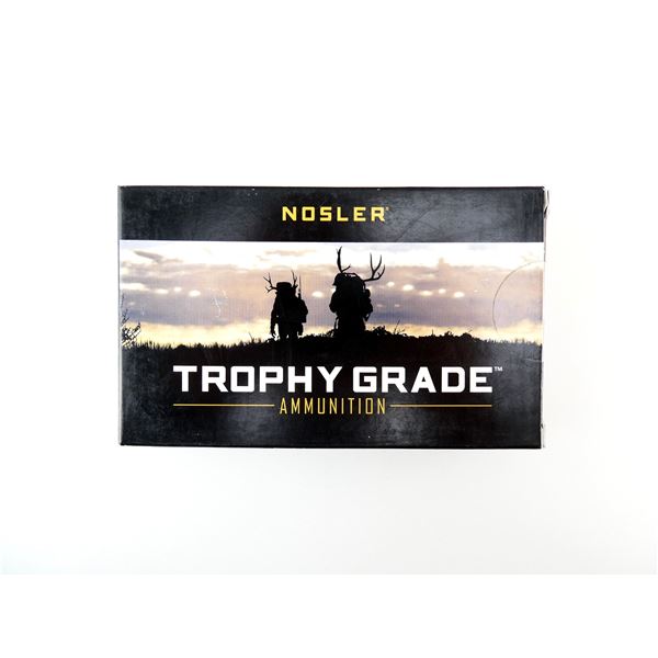 NOSLER TROPHY GRADE .30 NOSLER AMMO LOT