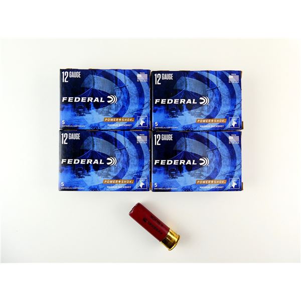 FEDERAL 12 GAUGE 3" MAGNUM SHOT SHELL AMMO LOT