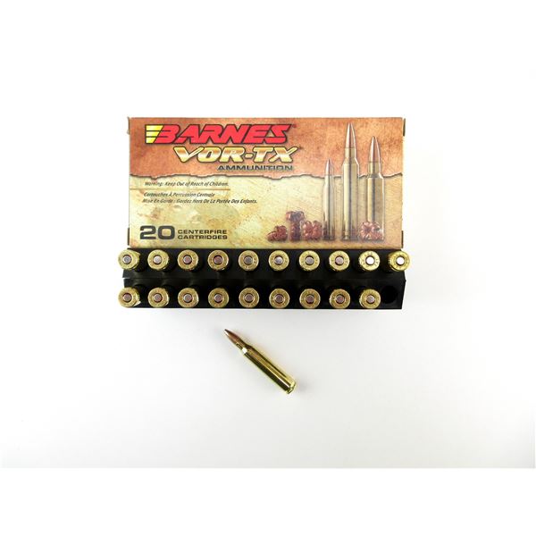 BARNES VOR-TX .223 REM AMMO LOT