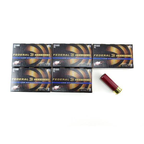 FEDERAL PREMIUM LAW ENFORCEMENT 12 GAUGE 2 3/4"SHOT SHELL AMMO LOT