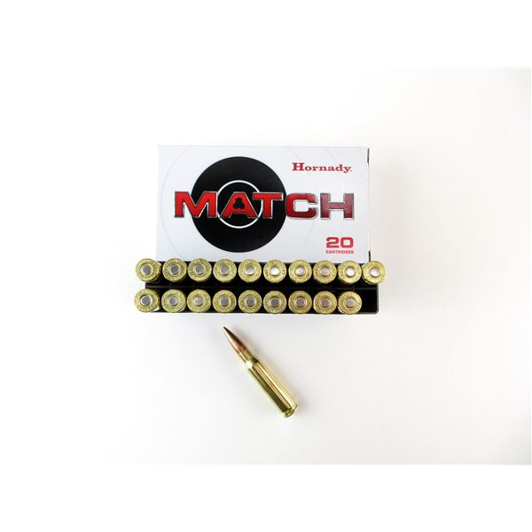 HORNADY MATCH .308 WIN AMMO LOT