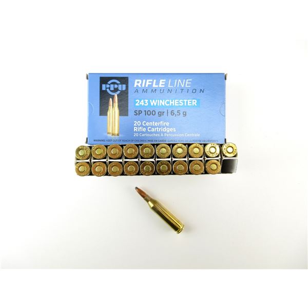 PPU .243 WIN AMMO LOT