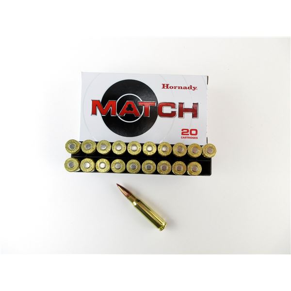 HORNADY MATCH .308 WIN AMMO LOT