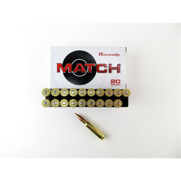 HORNADY MATCH .308 WIN AMMO LOT
