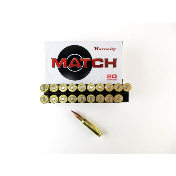 HORNADY MATCH .308 WIN AMMO LOT