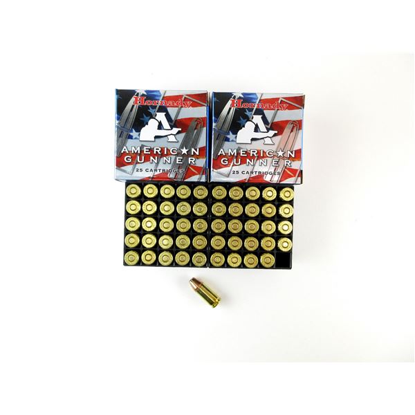 HORNADY AMERICAN GUNNER 9MM LUGER AMMO LOT