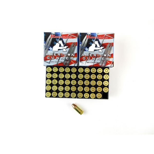 HORNADY AMERICAN GUNNER 9MM LUGER AMMO LOT