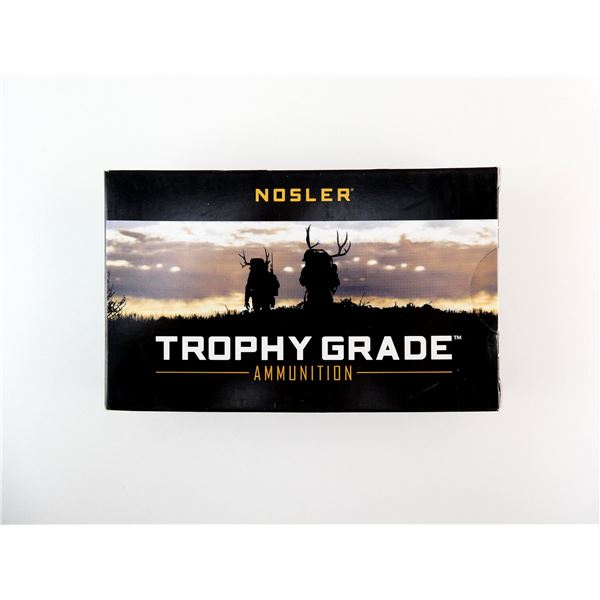 NOSLER TROPHY GRADE 7MM STW AMMO LOT