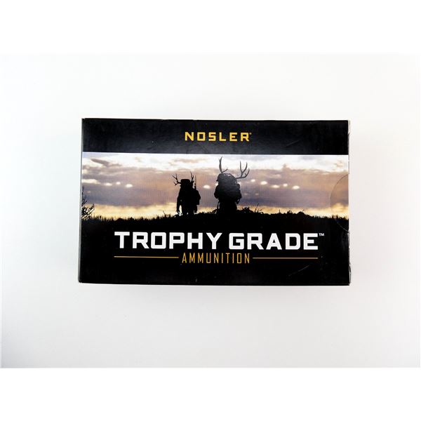 NOSLER TROPHY GRADE 7MM STW AMMO LOT