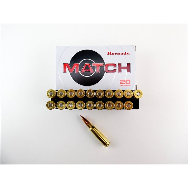 HORNADY MATCH .308 WIN AMMO LOT