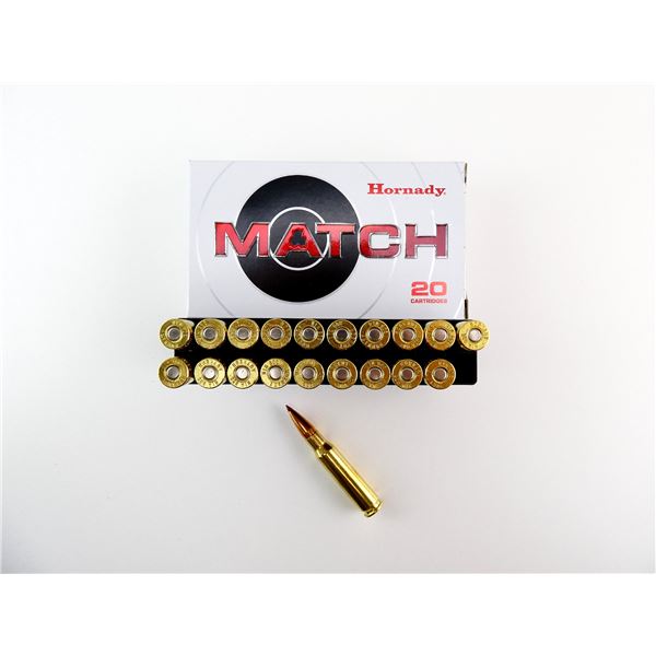 HORNADY MATCH .308 WIN AMMO LOT