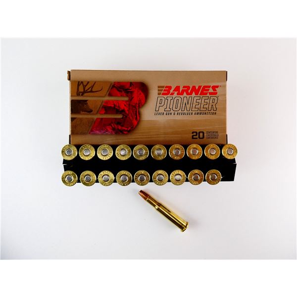 BARNES PIONEER .30-30 WIN AMMO LOT