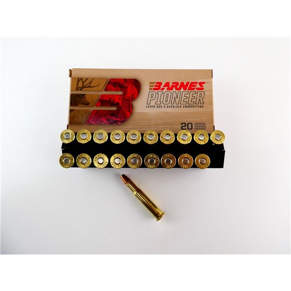 BARNES PIONEER .30-30 WIN AMMO LOT