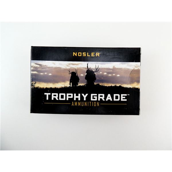 NOSLER TROPHY GRADE .30 NOSLER AMMO LOT