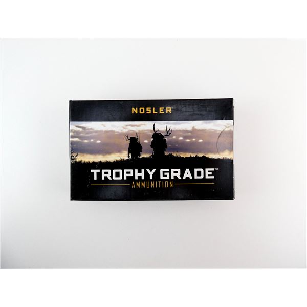NOSLER TROPHY GRADE .30 NOSLER AMMO LOT