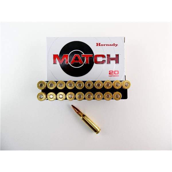 HORNADY MATCH .308 WIN AMMO LOT