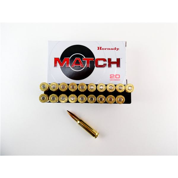HORNADY MATCH .308 WIN AMMO LOT