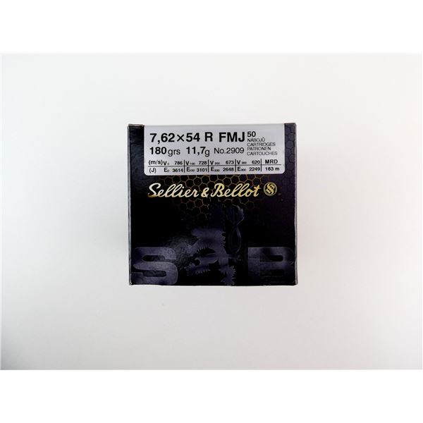 SELLIER & BELLOT 7.62X54R AMMO LOT