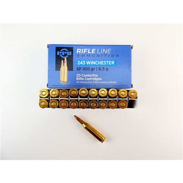 PPU .243 WIN AMMO LOT