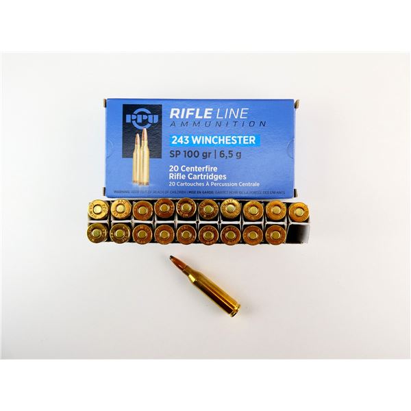 PPU .243 WIN AMMO LOT