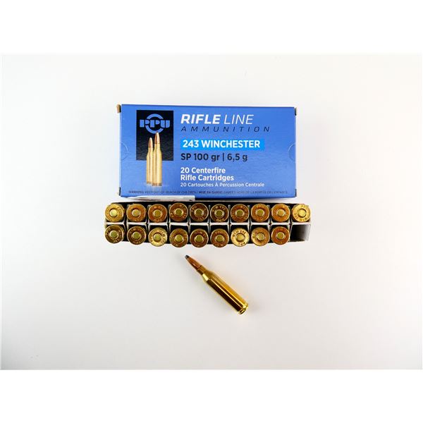 PPU .243 WIN AMMO LOT