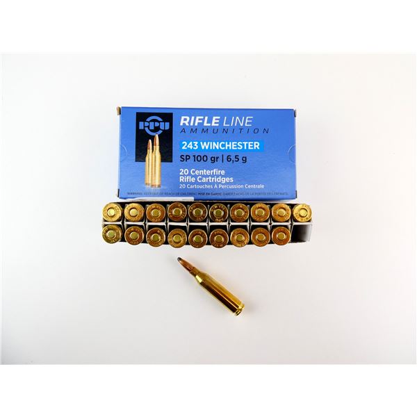 PPU .243 WIN AMMO LOT