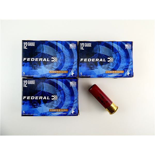 FEDERAL 12 GAUGE 3" MAGNUM SHOT SHELL AMMO LOT