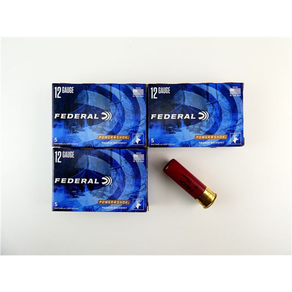 FEDERAL 12 GAUGE 3" MAGNUM SHOT SHELL AMMO LOT